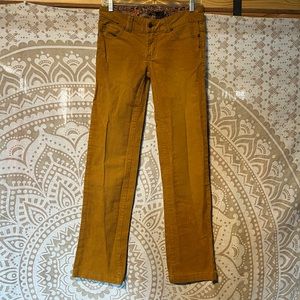 Prana corduroy size 2